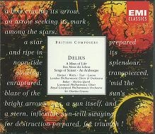 CHARLES GROVES / チャールズ・グローヴズ / DELIUS:MASS OF LIFE/SONGS OF SUNSET/ARABES