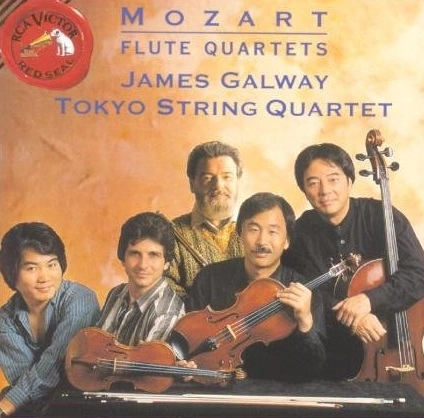 JAMES GALWAY / ジェイムズ・ゴールウェイ / MOZART: FLUTE QUARTET