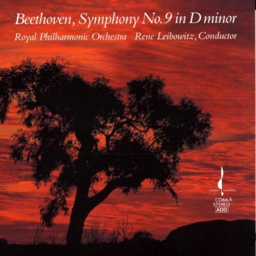 RENE LEIBOWITZ / ルネ・レイボヴィッツ / BEETHOVEN: SYMPHONY NO.9