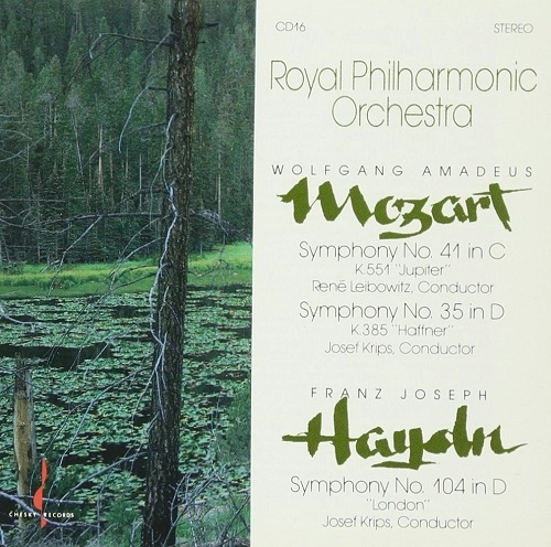 RENE LEIBOWITZ / JOSEF KRIPS / ルネ・レイボヴィッツ / ヨーゼフ・クリップス / MOZART:SYMPHONIES 41&35 / HAYDN: SYMPHONY NO.104 