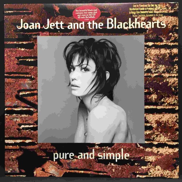 JOAN JETT & THE BLACKHEARTS / ジョーン・ジェット&ザ・ブラックハーツ / PURE & SIMPLE