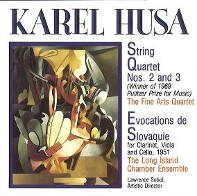 FINE ARTS QUARTET / ファイン・アーツ四重奏団 / フサ:弦楽四重奏曲第2&3番 / Husa:String Quartet Nos.2 and 3 