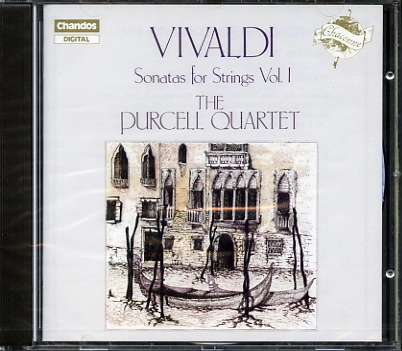 PURCELL QUARTET / パーセル・クァルテット / VIVALDI:SONATAS FOR STRINGS VOL1