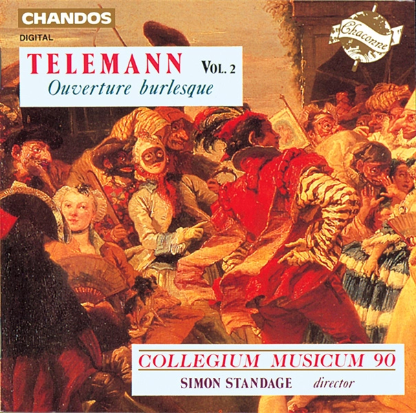 COLLEGIUM MUSICUM 90 / コレギウム・ムジクム90 / TELEMANN VOL2:OUVERTURE BURLESQUE/CONCERTOS