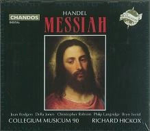 RICHARD HICKOX / リチャード・ヒコックス / HANDEL:MESSIAH-COMPLETE