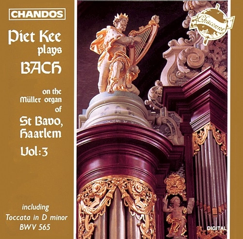 PIET KEE / ピート・ケー / BACH:ORGAN WORKS VOL.3