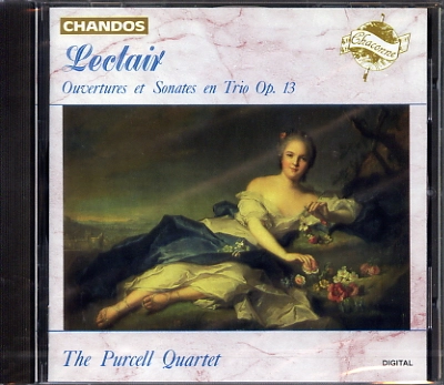 PURCELL QUARTET / パーセル・クァルテット / LECLAIR:OVERTURES&SONATES EN TRIO.13