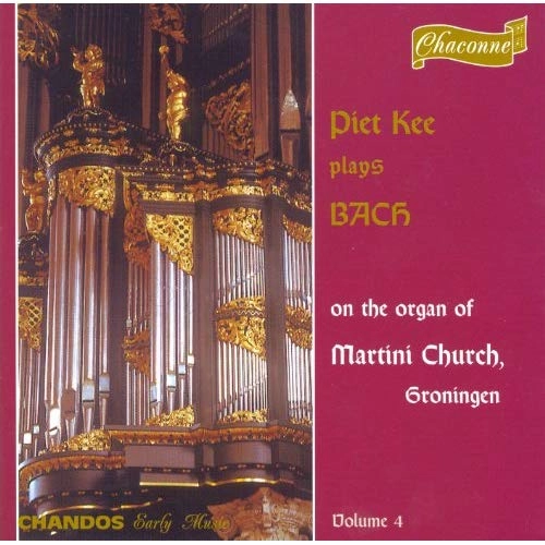PIET KEE / ピート・ケー / BACH:ORGAN WORKS VOL.4