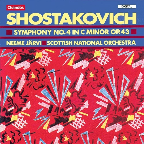 NEEME JARVI / ネーメ・ヤルヴィ / SHOSTAKOVICH: SYMPHONY NO.4