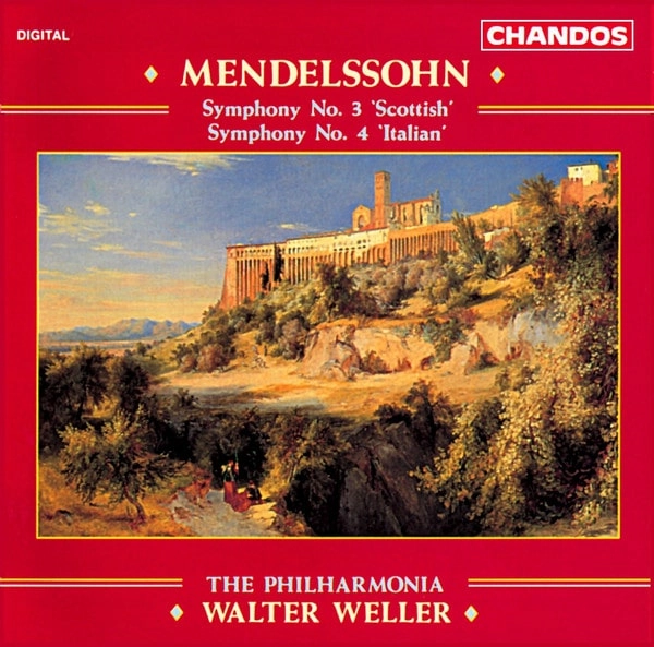 WALTER WELLER / ヴァルター・ヴェラー / MENDELSSOHN:SYMPHONIES 3&4