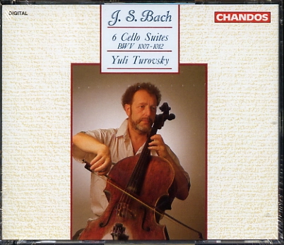 YURI TUROVSKY / ユーリ・トゥロフスキー / BACH:SOLO VC SUITE1-6