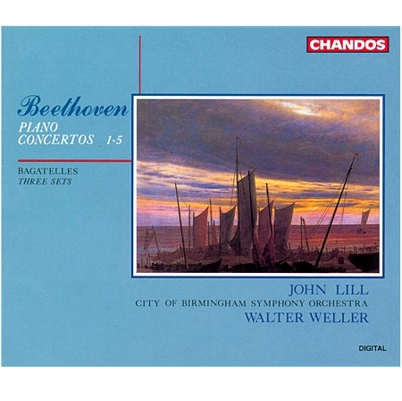 JOHN LILL / ジョン・リル / BEETHOVEN: PIANO CONCERTOS NOS.1 - 5 / BAGATELLE
