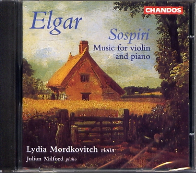 LYDIA MORDKOVITCH / リディア・モルドコヴィチ / ELGAR:MUSIC FOR VIOLIN&PIANO