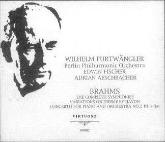 WILHELM FURTWANGLER / ヴィルヘルム・フルトヴェングラー / BRAHMS: SYMPHONIES 1-4/PIANO CONCERTO NO.2