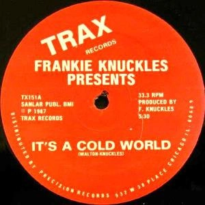 FRANKIE KNUCKLES / フランキー・ナックルズ / IT'S A COLD WORLD - U.S.A.