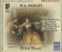 PETER MAAG / ペーター・マーク / W.A.MOZART:COSI FAN TUTTE-COMPLETE OPERA