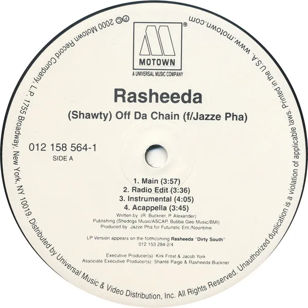 RASHEEDA / OFF DA CHAIN