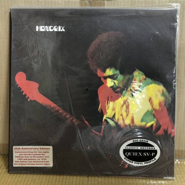 JIMI HENDRIX (JIMI HENDRIX EXPERIENCE) / ジミ・ヘンドリックス (ジミ・ヘンドリックス・エクスペリエンス) / BAND OF GYPSYS (200 GRAM VINYL)