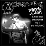 DEAVID ALLEN & NICOLETTA STEPHANZ / デイヴィッド・アレン&ニコレッタ・ステファンス / LIVE @ THE KNITTING FACTORY NYC