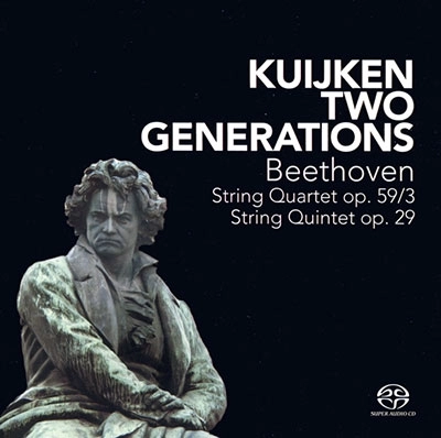 KUIJKEN QUARTET / クイケン四重奏団 / BEETHOVEN:SQ OP.59-3/QUINTET OP.29