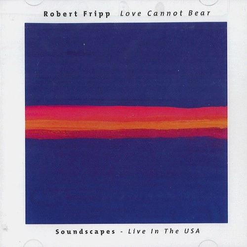 ROBERT FRIPP / ロバート・フリップ / LOVE CANNOT BEAR