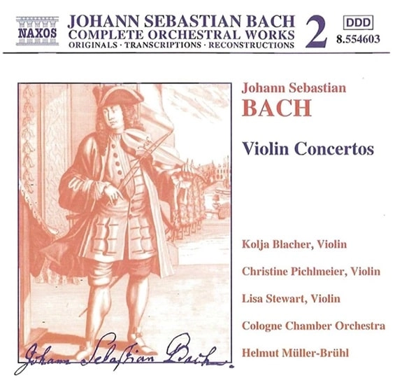 KOLJA BLACHER / コリヤ・ブラッハー / BACH: VIOLIN CONCERTOS