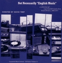 V.A. (NOISE / AVANT-GARDE) / NOT NECESSARILY "ENGLISH MUSIC"