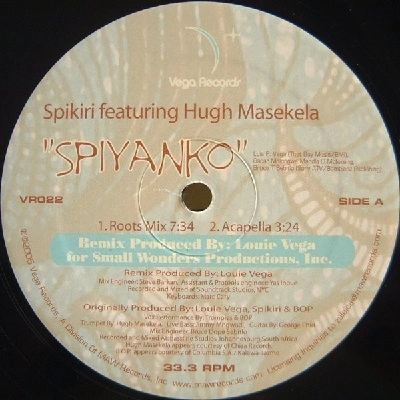SPIKIRI FEAT.HUGH MASEKELA / SPIYANKO