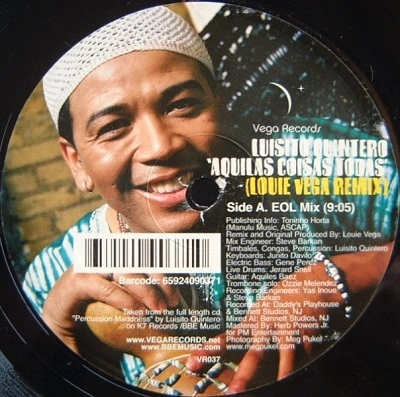 LUISITO QUINTERO / ルイシート・キンテーロ / AQUILAS COISAS TODAS(LOUIE VEGA REMIX)