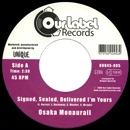 OSAKA MONAURAIL / オーサカ=モノレール / SIGNED,SEALED,DELIVERED I'M YOURS + SUPERS
