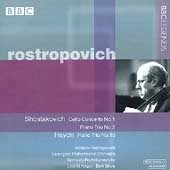 GENNADY ROZHDESTVENSKY / ゲンナジー・ロジェストヴェンスキー / Rostropovich : Plays Shostakovich cello Concerto No.1 / Haydn : Piano Trio No.2