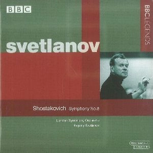 EVGENY SVETLANOV / エフゲニー・スヴェトラーノフ / SHOSTAKOVIVH:SYMPHONY NO.8