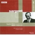 MALCOLM SARGENT / マルコム・サージェント / V-WILLIAMS:SYMPHONY 4/SIBELIUS
