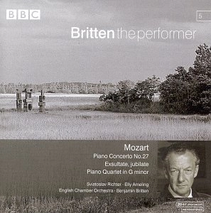 BENJAMIN BRITTEN / ベンジャミン・ブリテン / MOZART: PIANO CONERTO NO.27 / PIANO QUARTET K478/ETC 