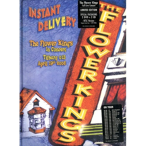 THE FLOWER KINGS / ザ・フラワー・キングス / INSTANT DELIVERY(2DVD+CD)
