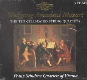FRANZ SCHUBERT QUARTET, WIEN / フランツ・シューベルト四重奏団 / MOZART:10 SELECTED STRING QUARTETS(14-23)