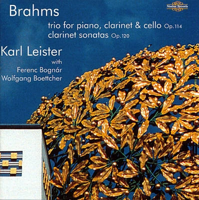 KARL LEISTER / カール・ライスター / BRAHMS:CL SONS/CL TRIO