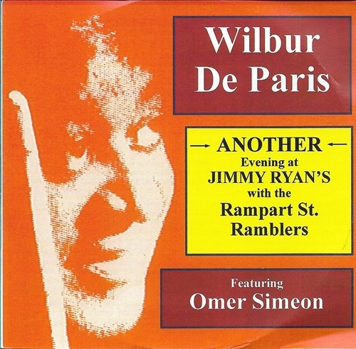WILBUR DE PARIS / ウィルバー・ド・パリス / ANOTHER EVENING AT JIMMY RYAN'