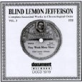 BLIND LEMON JEFFERSON / ブラインド・レモン・ジェファスン / COMPLETE RECORDED WORKS IN CHRONOROGICAL ORDER :1928 VOL.3