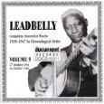 LEADBELLY (LEAD BELLY) / レッドベリー / COMPLETE RECORDED WORKS IN CHRONOROGICAL ORDER : 1939 - 47 VOL. 5 