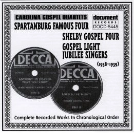 V.A.(CAROLINA GOSPEL QUARTETS) / 1938-1939