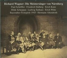 HERMANN ABENDROTH / ヘルマン・アーベントロート / WAGNER:MEISTERSINGER-COMPLETE OPERA