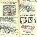 DAVID MYERS / DAVID MYERS PLAYS MORE GENESIS
