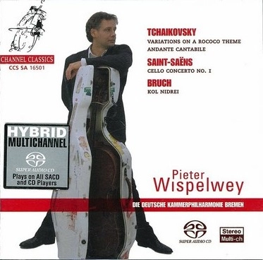 PIETER WISPELWEY / ピーター・ウィスペルウェイ / "TCHAIKOVSKY:ROCOCO VARATIONS/SAINT-SAENS,BRUCH"