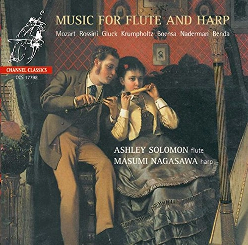 ASHLEY SOLOMON (RECORDER) & MASUMI NAGASAWA (HARP) / アシュリー・ソロモン & 長澤真澄 / MUSIC FOR FLUTE AND HARP