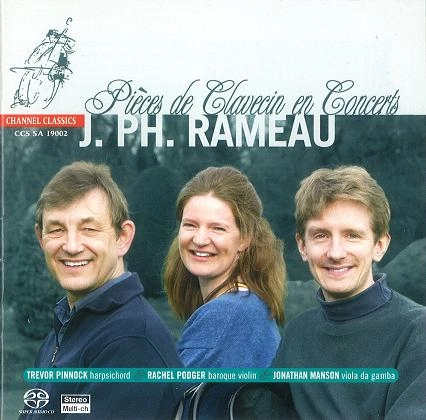 TREVOR PINNOCK / トレヴァー・ピノック / J.PH.RAMEAU:Pieces de Clavecin en Concerts (1714)
