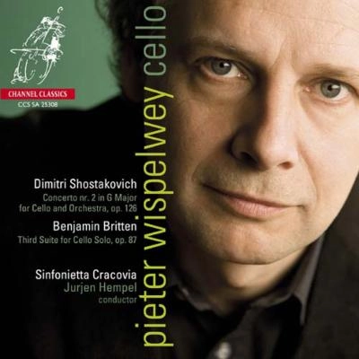 PIETER WISPELWEY / ピーター・ウィスペルウェイ / SHOSTAKOVICH:CELLO CONCERTO NO.2/BRITTEN:SUITE FOR CELLO SOLO NO.3 