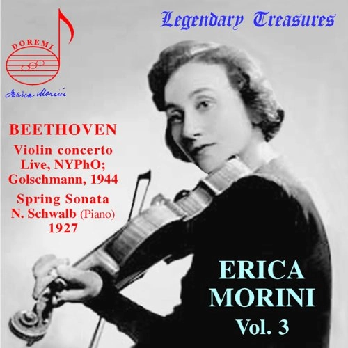 ERICA MORINI / エリカ・モリーニ / BEETHOVEN:VIOLIN CONCERTO / VIOLIN SONATA NO.5