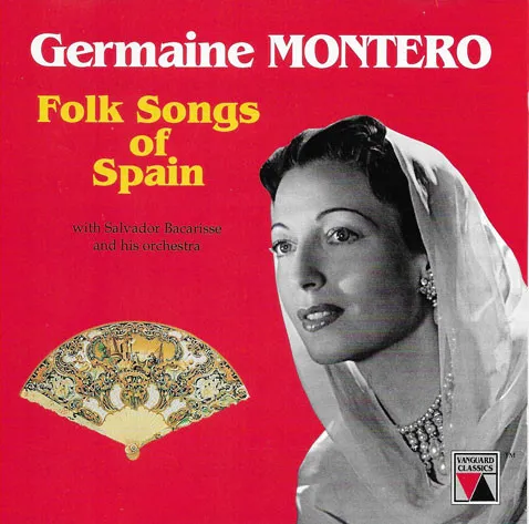 GERMAINE MONTERO / ジェルメーヌ・モンテーロ / FOLK SONGS OF SPAIN
