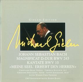 MICHAEL GIELEN / ミヒャエル・ギーレン / BACH:MAGNIFICAT BWV 243-CANTAT